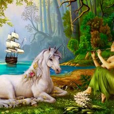 Схема вышивки «Сказочная гавань»