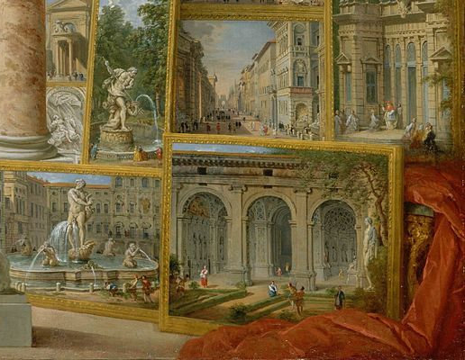 Рим 9 - рим, галлерея, картина, эстэ - оригинал