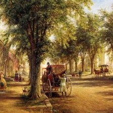 Схема вышивки «Возвращение домой»