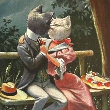 Схема вышивки «Свидание»