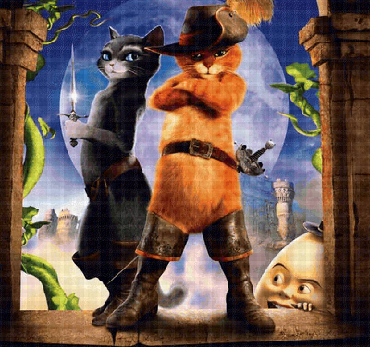 Кот в сапогах - мультфильм, мульт - предпросмотр