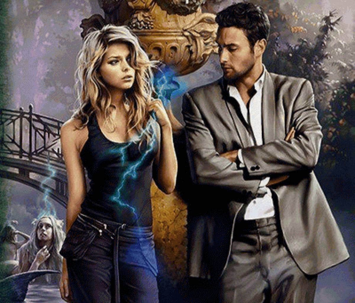 Книга - иллюстрация, фэнтези, сказка - предпросмотр