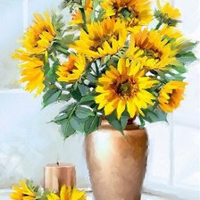 Схема вышивки «Цветы»