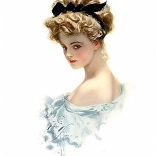 Девушка. Харрисон Фишер