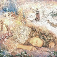 Схема вышивки «Зимний сон»