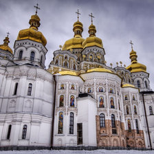 Схема вышивки «Православный храм»