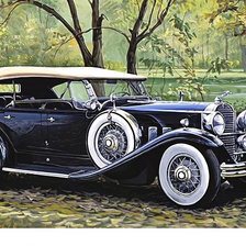 Схема вышивки «Серия "Машины"»