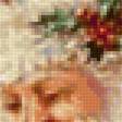 Предпросмотр схемы вышивки «САНТА С ПОДАРКАМИ-ВЕРХ» (№2116166)
