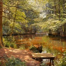 Схема вышивки «природа»