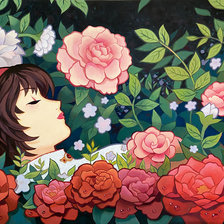 Схема вышивки «Белоснежка»