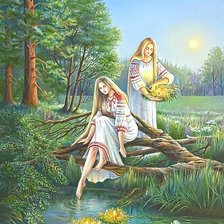 Схема вышивки «Ивана Купала»