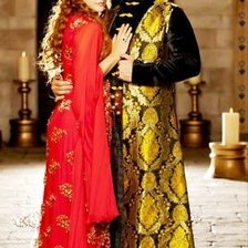 Схема вышивки «Хюррем и Султан»