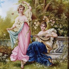 Схема вышивки «tanec»