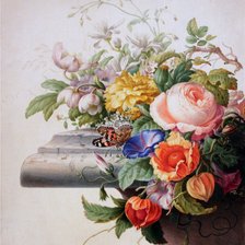 Схема вышивки «Натюрморт. Herman Henstenburgh»