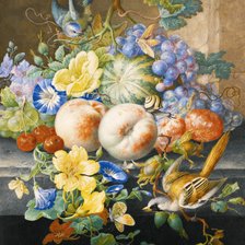 Схема вышивки «Натюрморт. Herman Henstenburgh»