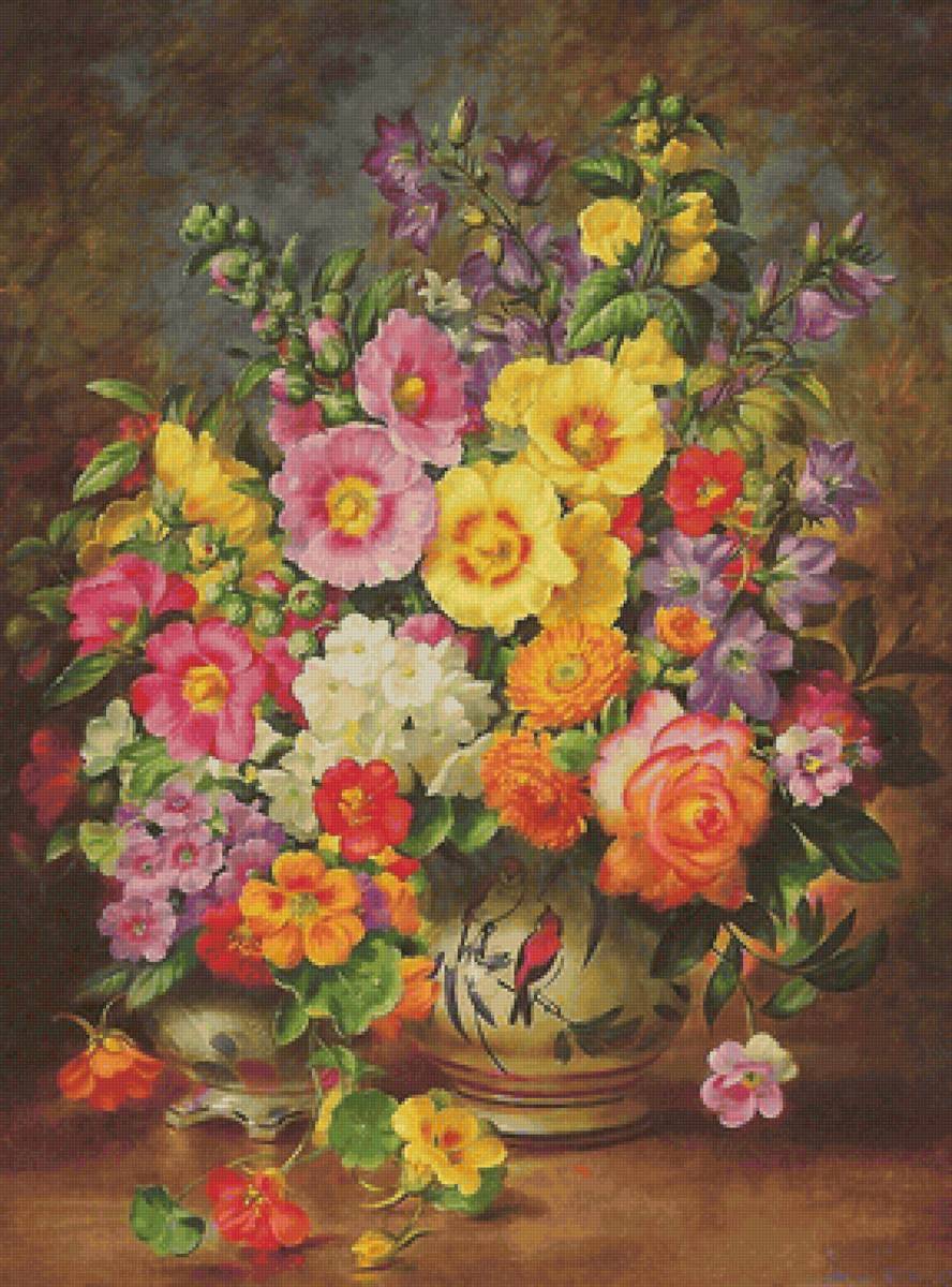 букет - цветы, ваза, букет - предпросмотр