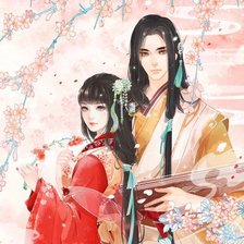 Схема вышивки «Пара»