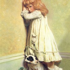 Схема вышивки «Наказанные. Чарльз Бартон Барбер»