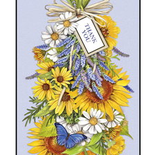 Схема вышивки «Летний букет»