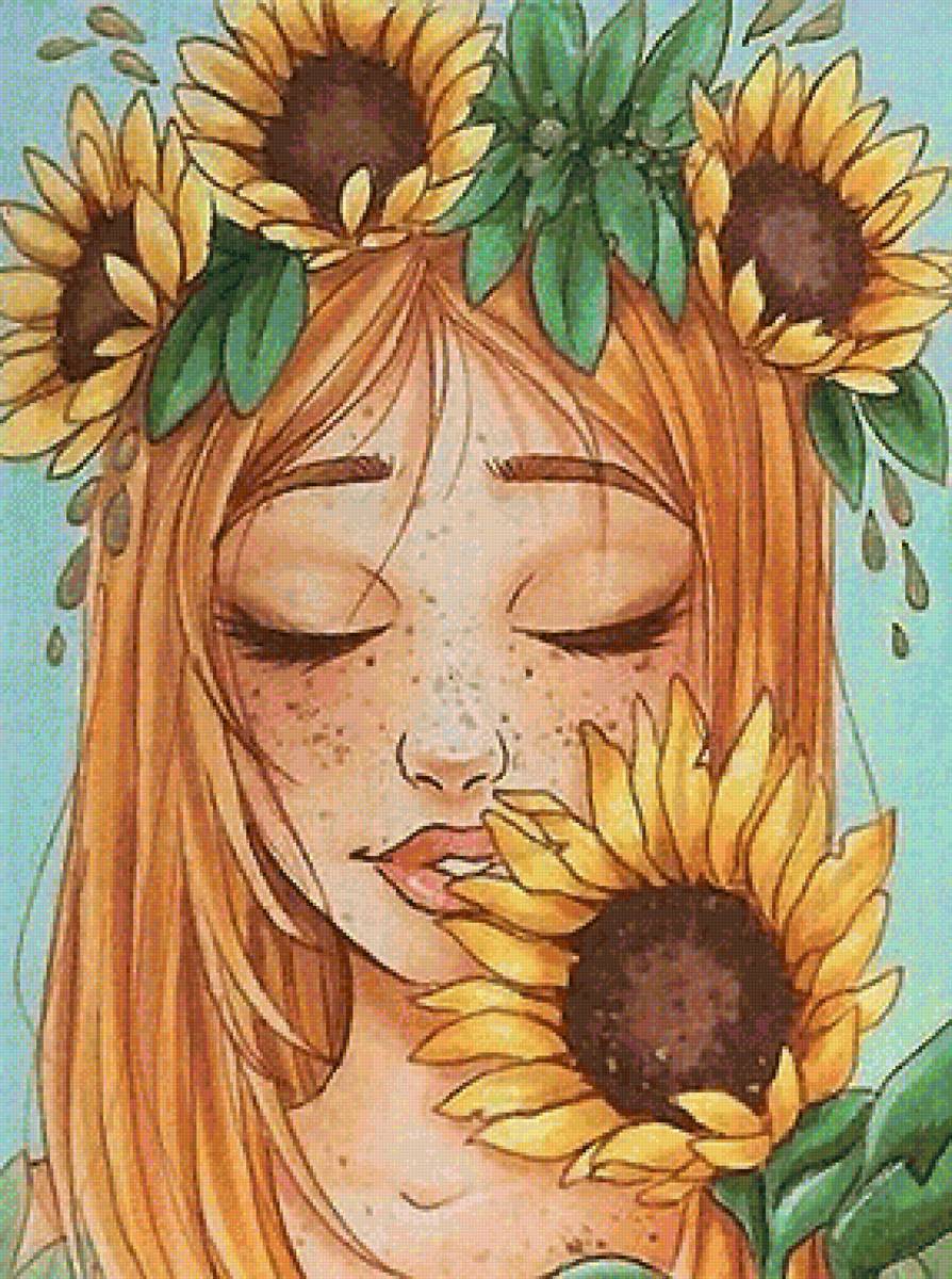 ROSTRO GIRASOLES - предпросмотр