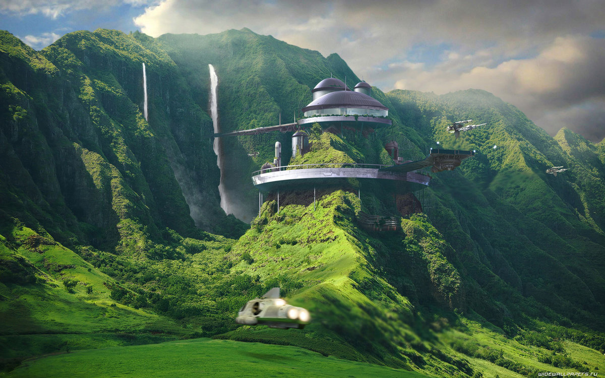 Тайное место - нло, горы - оригинал