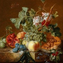 Ян Ван Хейсум. Фрукты на столе