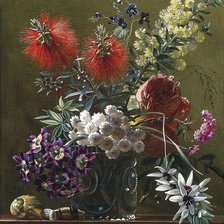 Схема вышивки «Georgius Jacobus Johannes. Натюрморт»