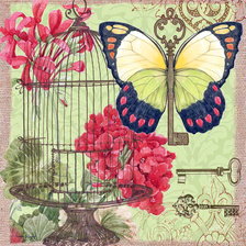 Схема вышивки «Ключи свободы»