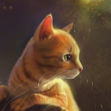 Схема вышивки «Киса»