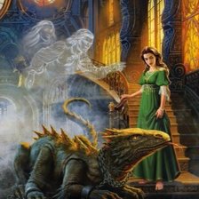 Схема вышивки «Факультет интриг и пакостей»