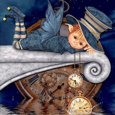 Схема вышивки «Гномик»