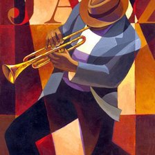 Схема вышивки «Джаз»