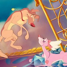 Схема вышивки «Все псы попадают в Рай»