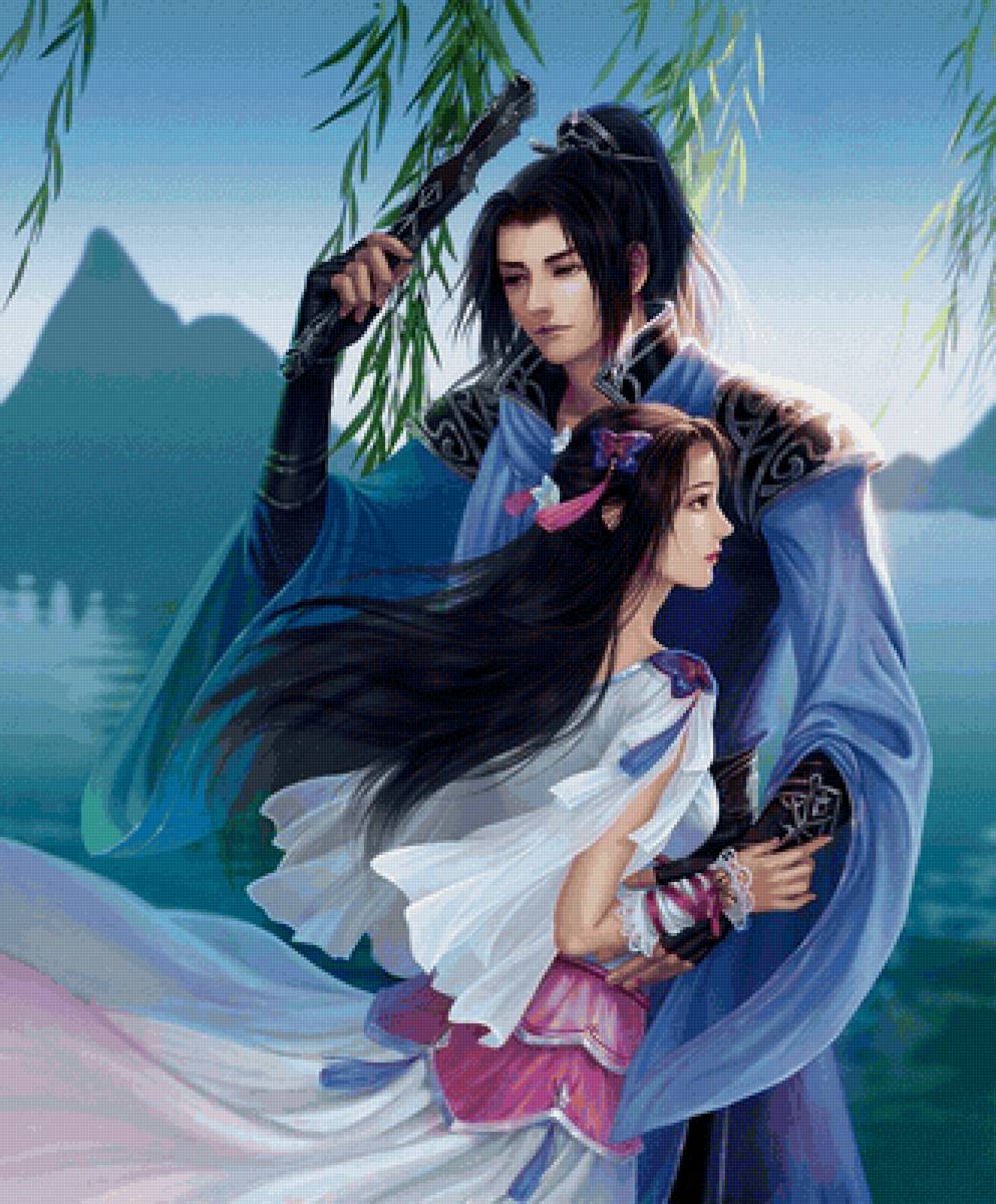 Пара - сказка, иллюстрация, фэнтези - предпросмотр