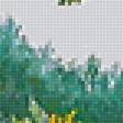 Предпросмотр схемы вышивки «Горный пейзаж» (№2121391)