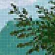 Предпросмотр схемы вышивки «Горный пейзаж» (№2121415)