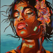 Схема вышивки «Негритянка»