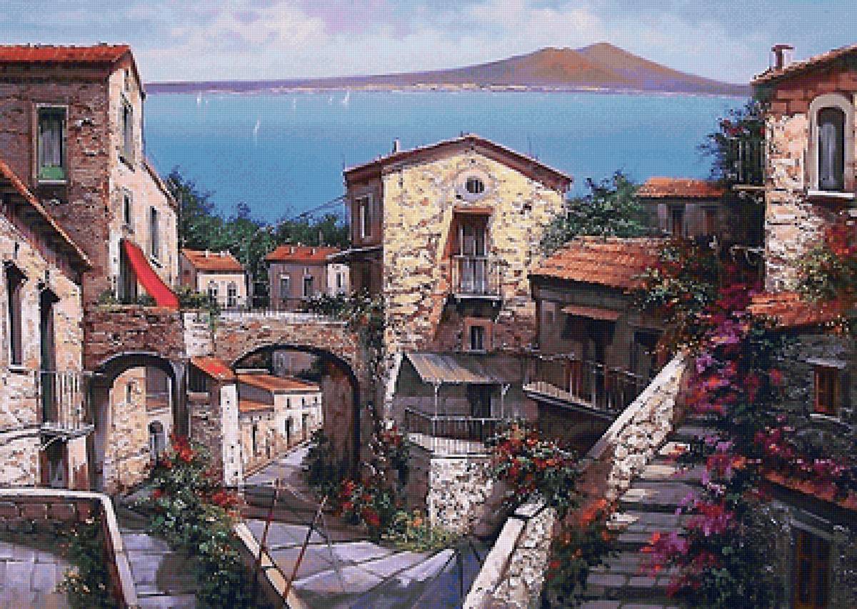 Итальянский пейзаж - предпросмотр