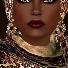 Схема вышивки «Девушка прерий»