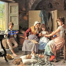 Схема вышивки «семья»