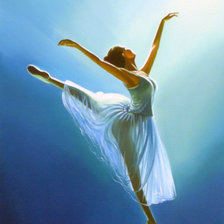 Схема вышивки «Балет»