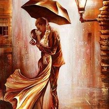 Схема вышивки «тет-а-тет»