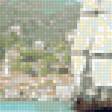 Предпросмотр схемы вышивки «вид с террасы» (№2123559)