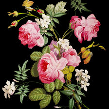 Схема вышивки «Серия "Букет".»