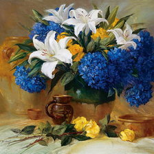 Схема вышивки «натюрморт»