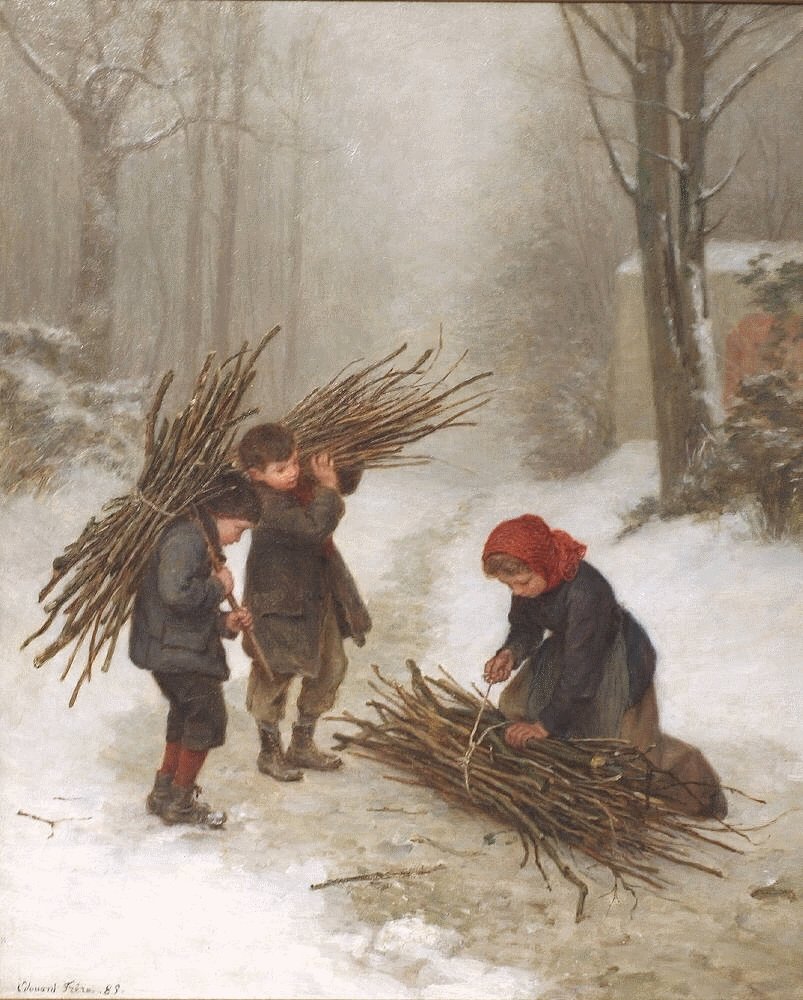 zima,deti - оригинал