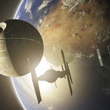 Схема вышивки «звезда смерти»