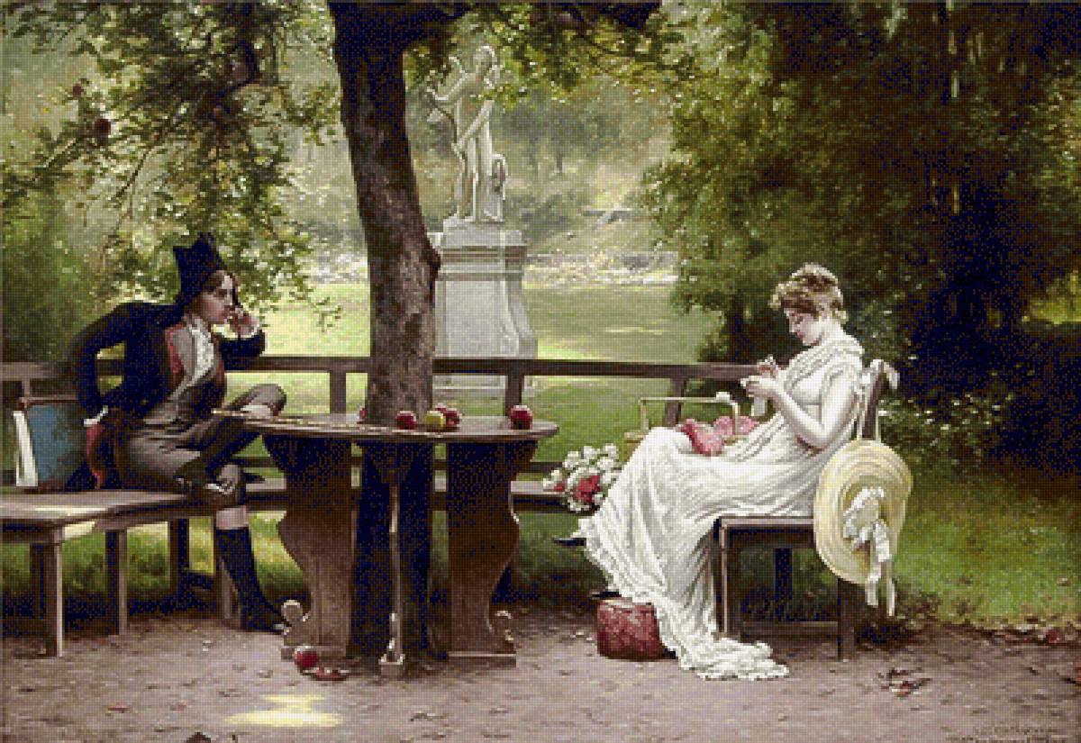 In Love. - marcus stone painter.scenarys.people. - предпросмотр