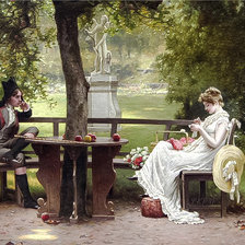 Схема вышивки «In Love.»