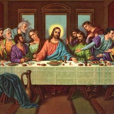 Схема вышивки «Тайная вечеря»